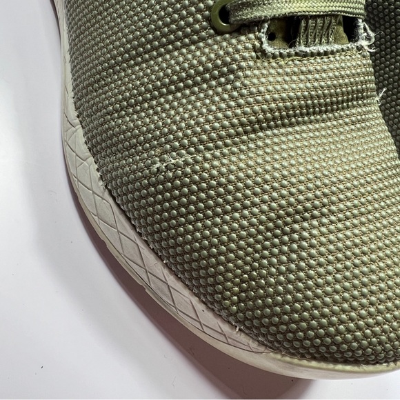 NOBULL SuperFabric Crossfit Trainer Shoes Men Size 11 Green Sneakers No Insoles - Picture 5 of 10